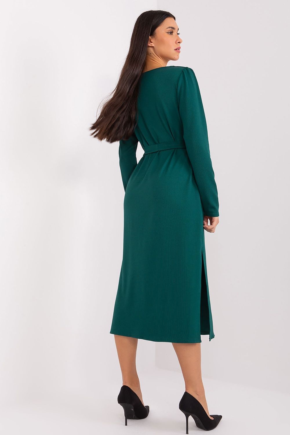  Sukienka Model LK-SK-509447.75P Dark Green - Lakerta 