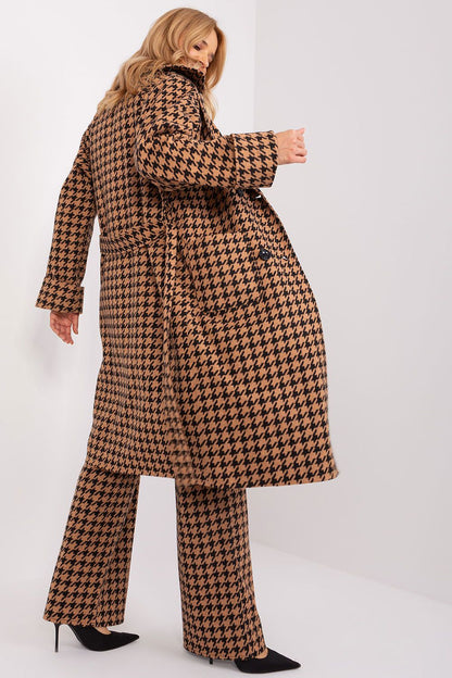   Płaszcz Damski Model LK-PL-509407.96P Camel - Lakerta 