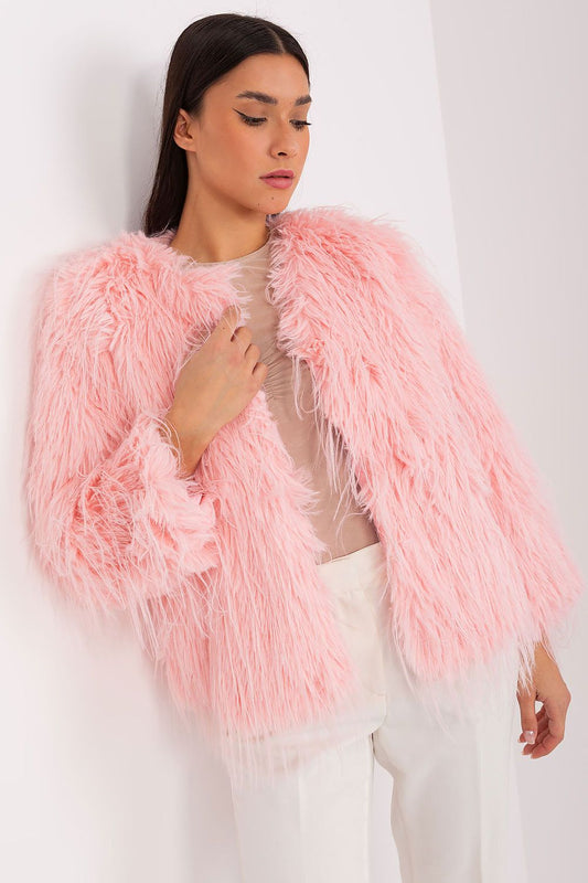   Kurtka Damska Model AT-KR-2359.96P Light Pink - AT 
