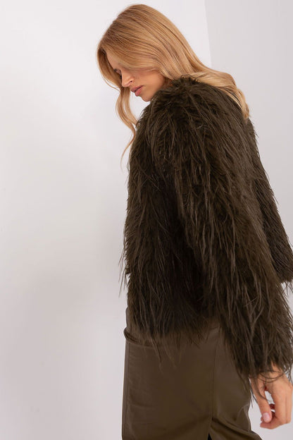   Kurtka Damska Model AT-KR-2359.96P Khaki - AT 