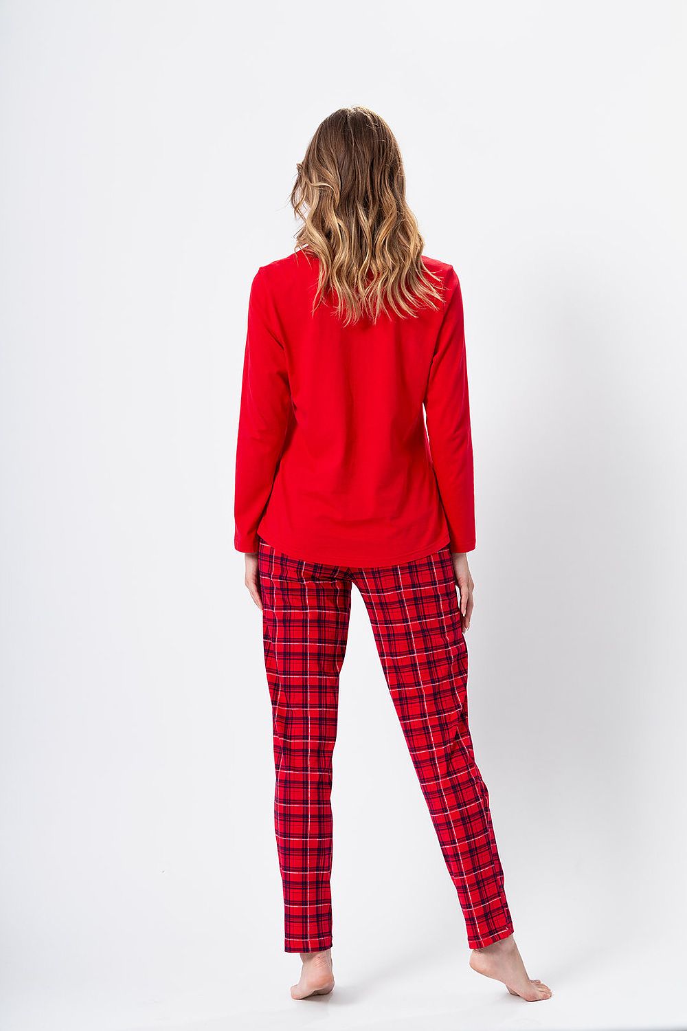  Piżama Damska Model Alina 1388 Red - M-Max 