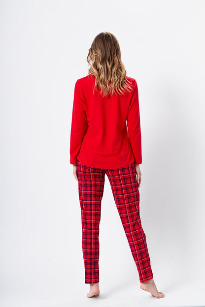  Piżama Damska Model Alina 1388 Red - M-Max 