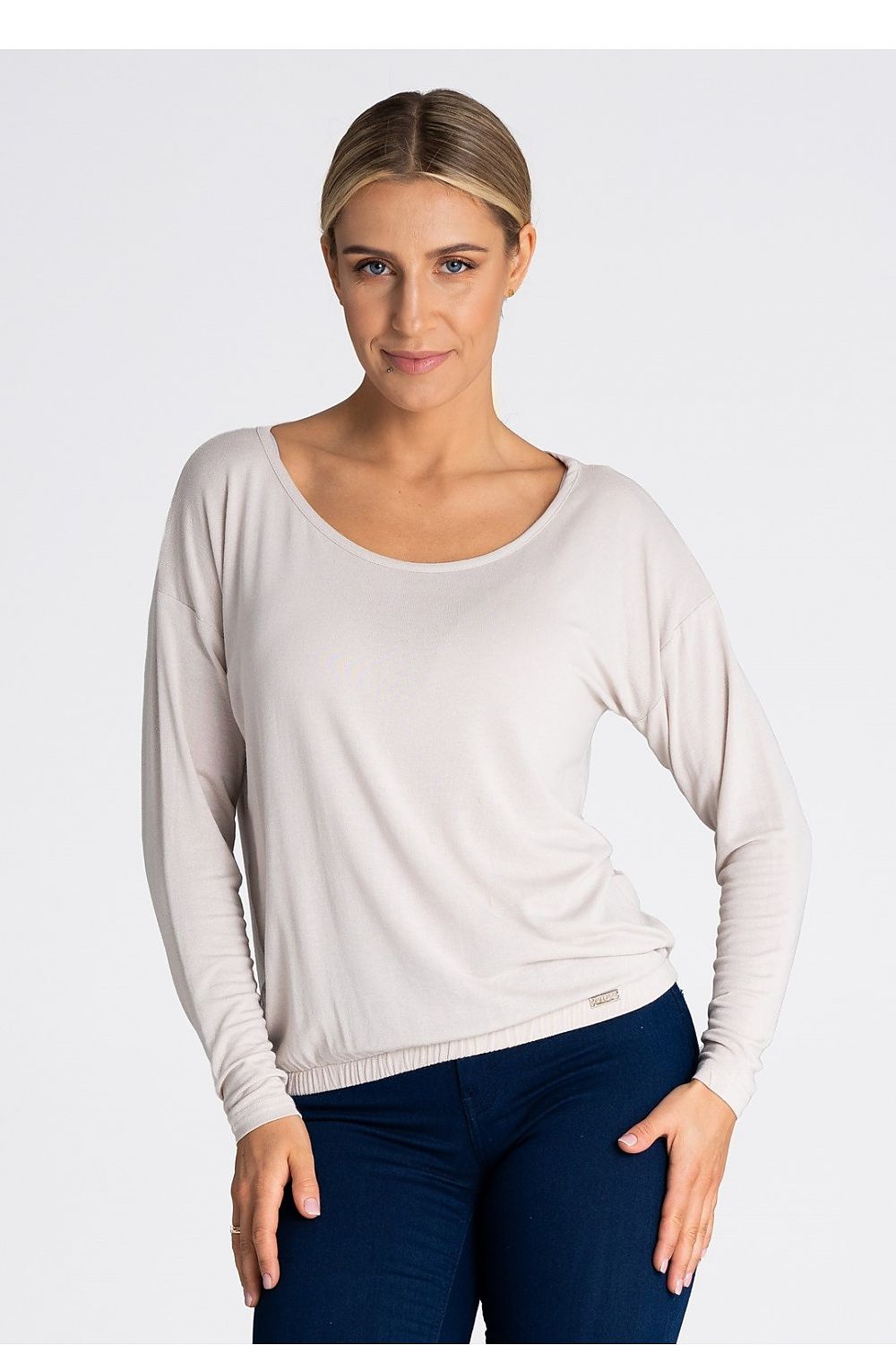   Bluzka Model M981 Beige - Figl 