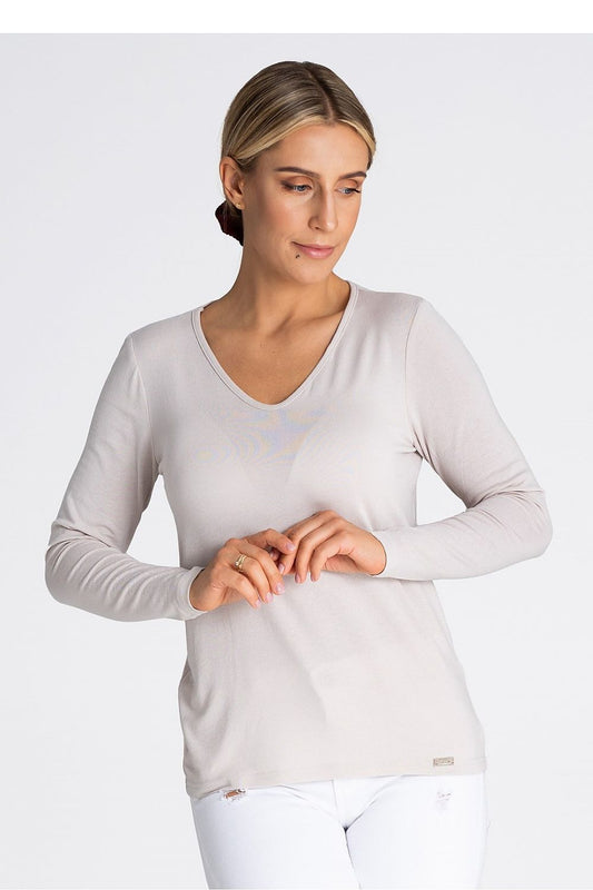   Bluzka Model M980 Beige - Figl 