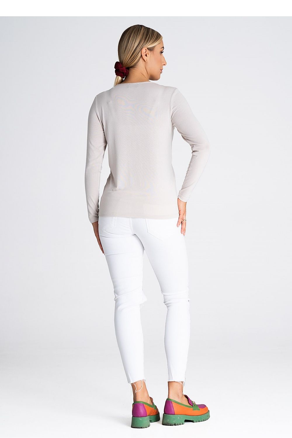   Bluzka Model M980 Beige - Figl 
