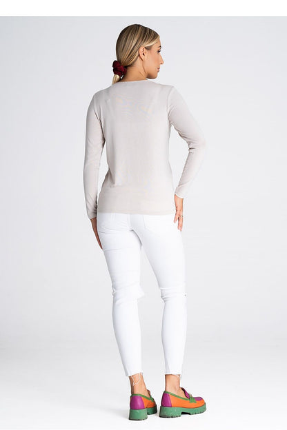   Bluzka Model M980 Beige - Figl 