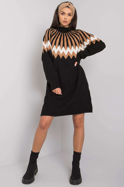  Sukienka Model LC-SK-0098.37X Black - Rue Paris 