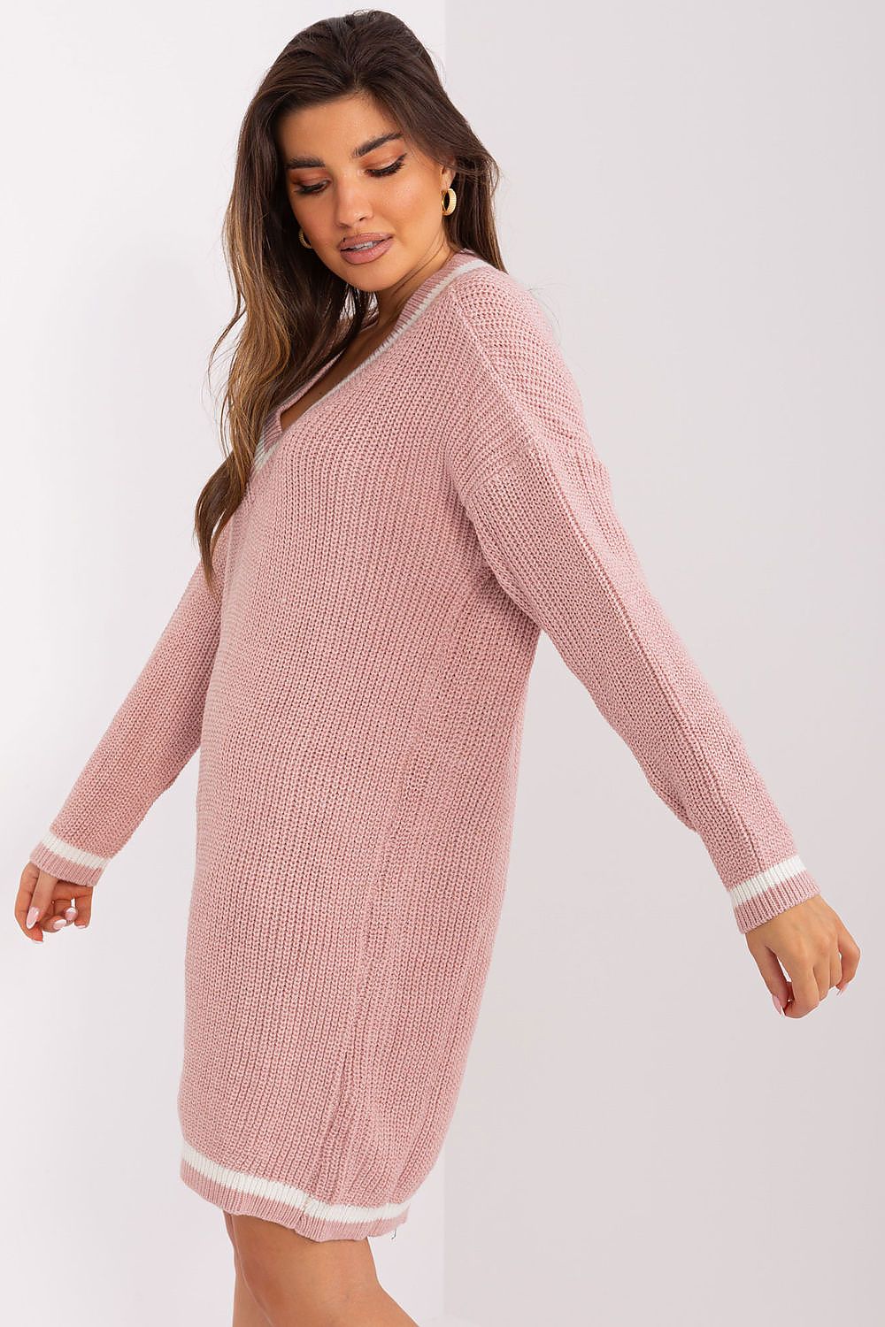  Sukienka Model BA-SK-8023-1.29X Light Pink - Badu 
