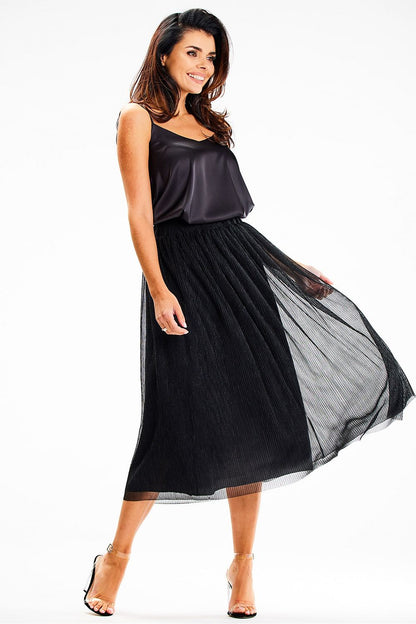  Spódnica Model A630 Black - awama 