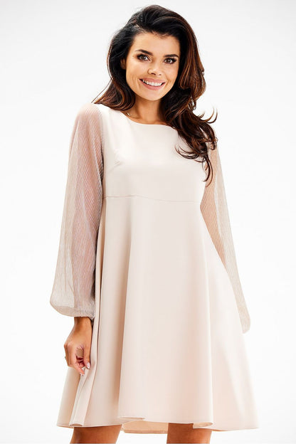  Sukienka Model A622 Beige - awama 