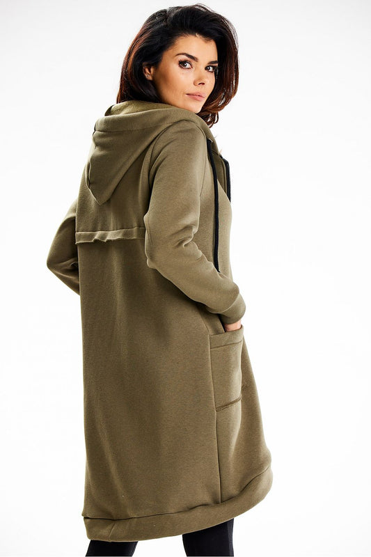   Bluza Damska Model M334 Khaki - Infinite You 