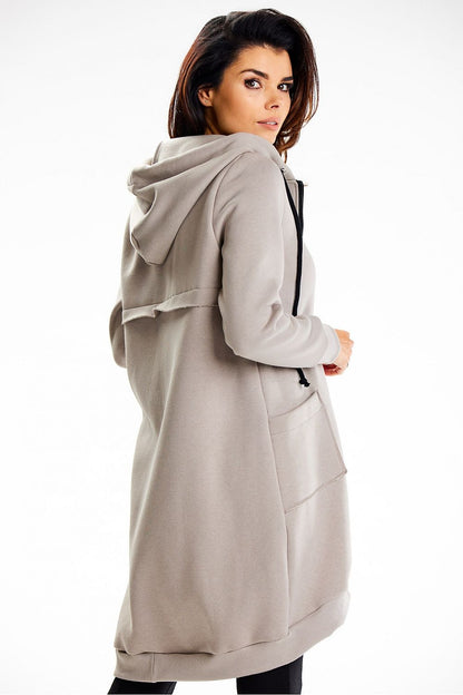   Bluza Damska Model M334 Grey - Infinite You 