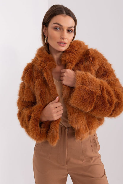   Kurtka Damska Model AT-KR-2378.96P Light Brown - AT 