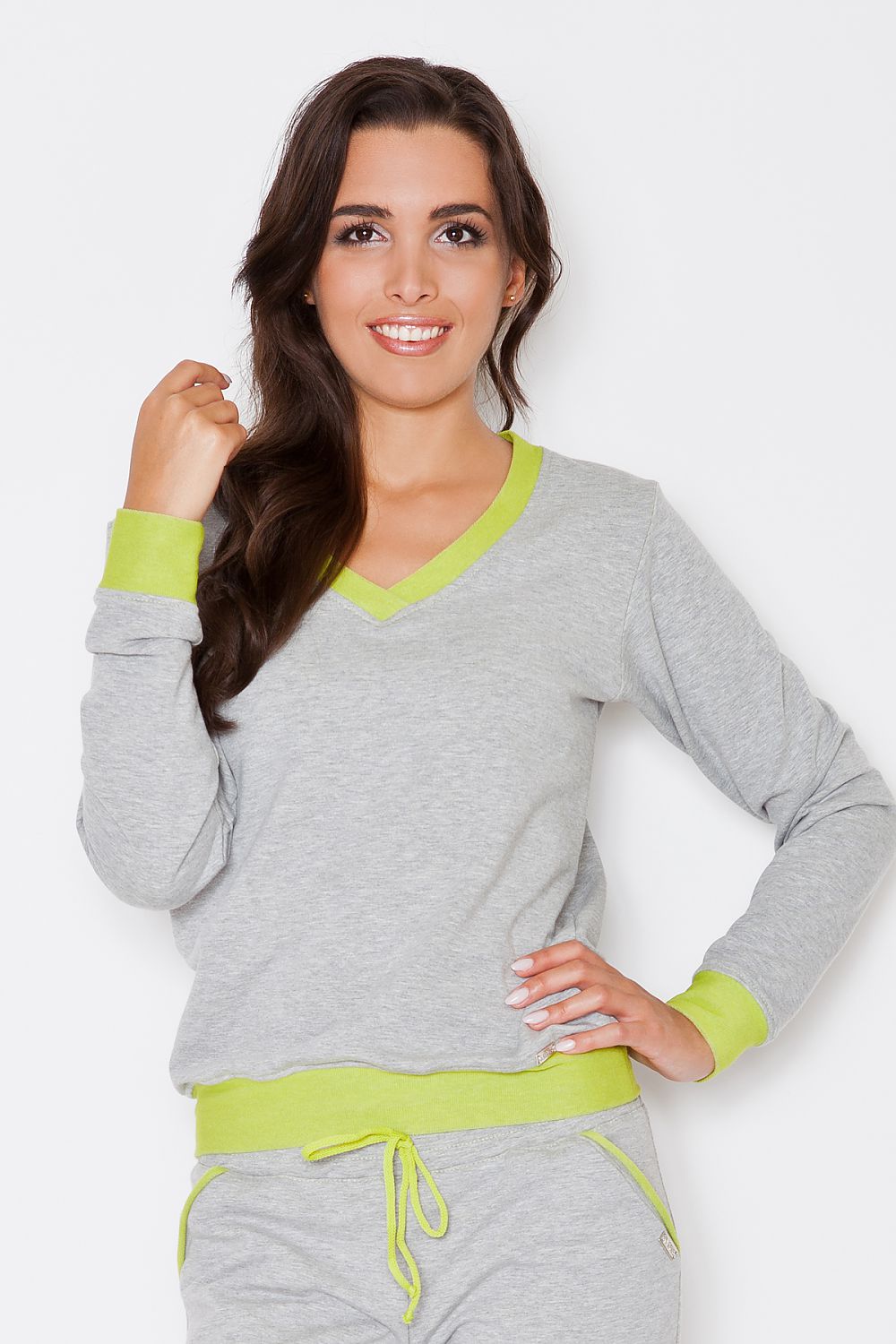   Bluza Damska Model K276 Green - Katrus 