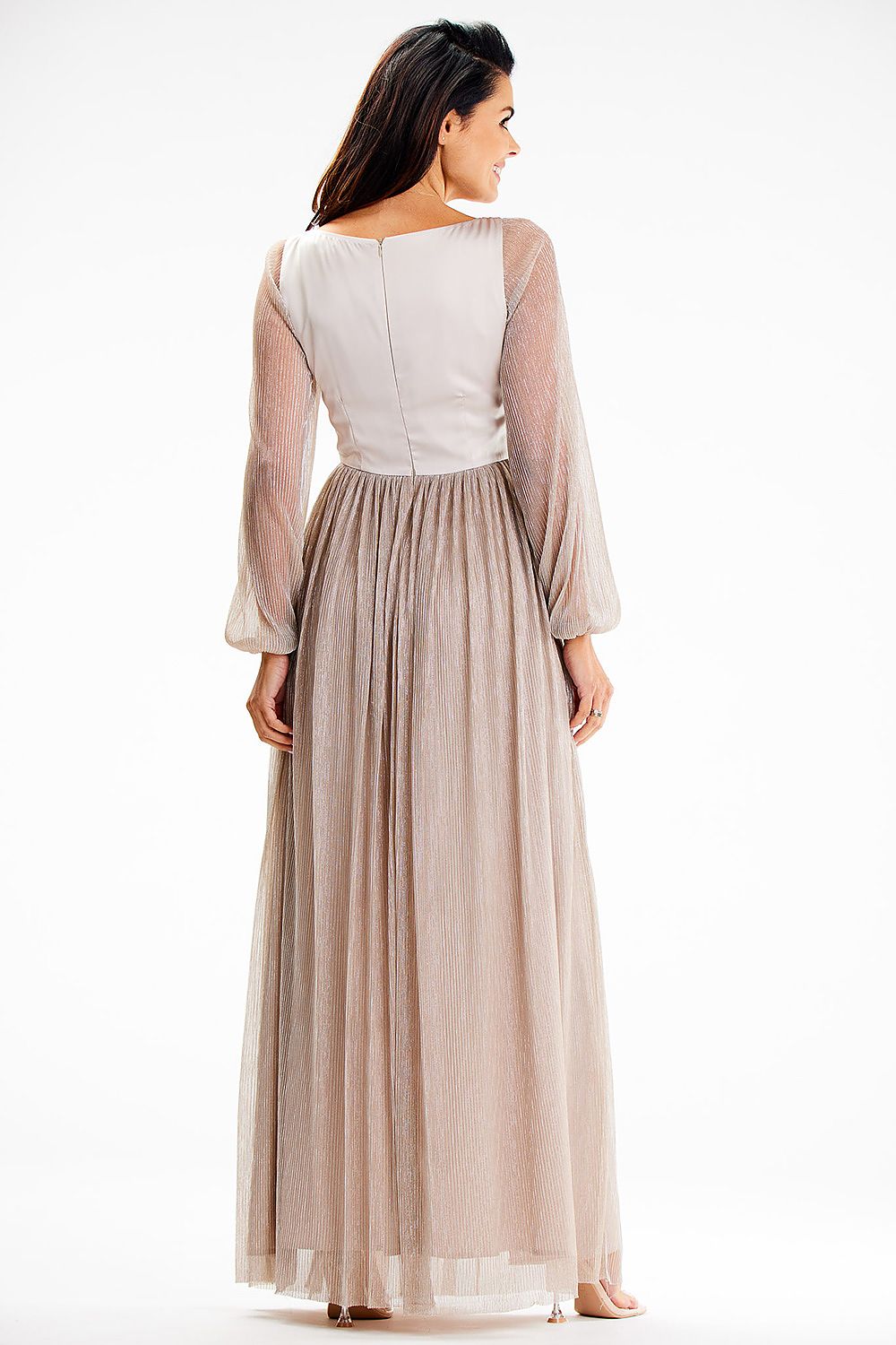  Sukienka Model A626 Beige - awama 