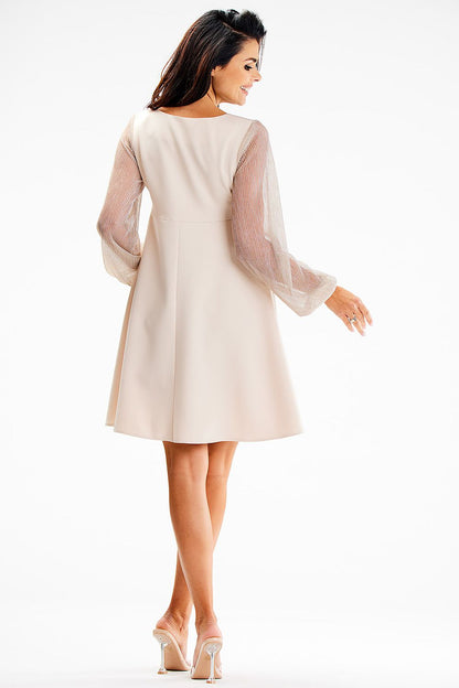  Sukienka Model A622 Beige - awama 