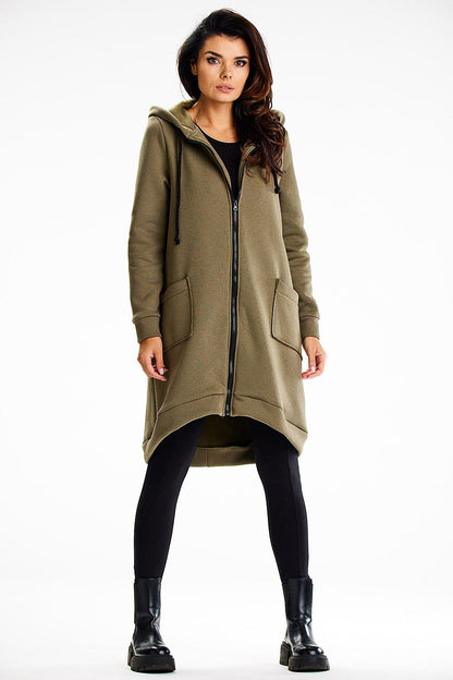   Bluza Damska Model M334 Khaki - Infinite You 