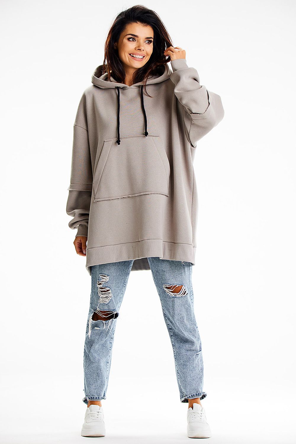   Bluza Damska Model M332 Grey - Infinite You 