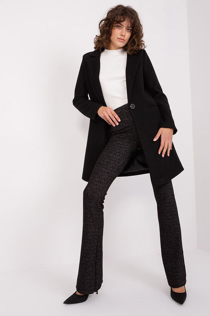   Płaszcz Damski Model TW-PL-BI-23314.00P Black - Och Bella 
