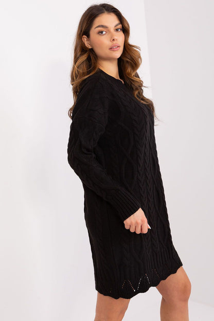  Sukienka Model LC-SK-8012-2.51P Black - Rue Paris 