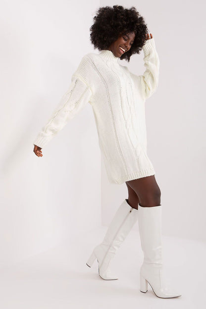  Sukienka Model LC-SK-1561.72P Ecru - Rue Paris 