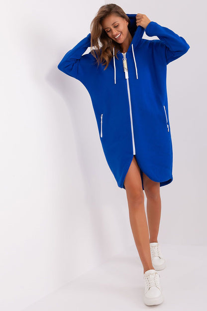   Bluza Damska Model RV-BL-4742.20P Cobalt - Relevance 