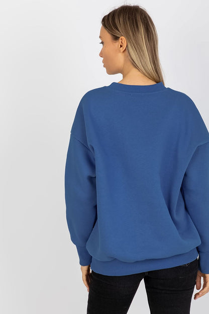   Bluza Damska Model RV-BL-8360.80P Dark Blue - Relevance 