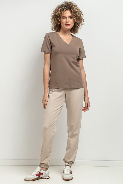   Bluzka Model T394/6 Cappuccino - Tessita 