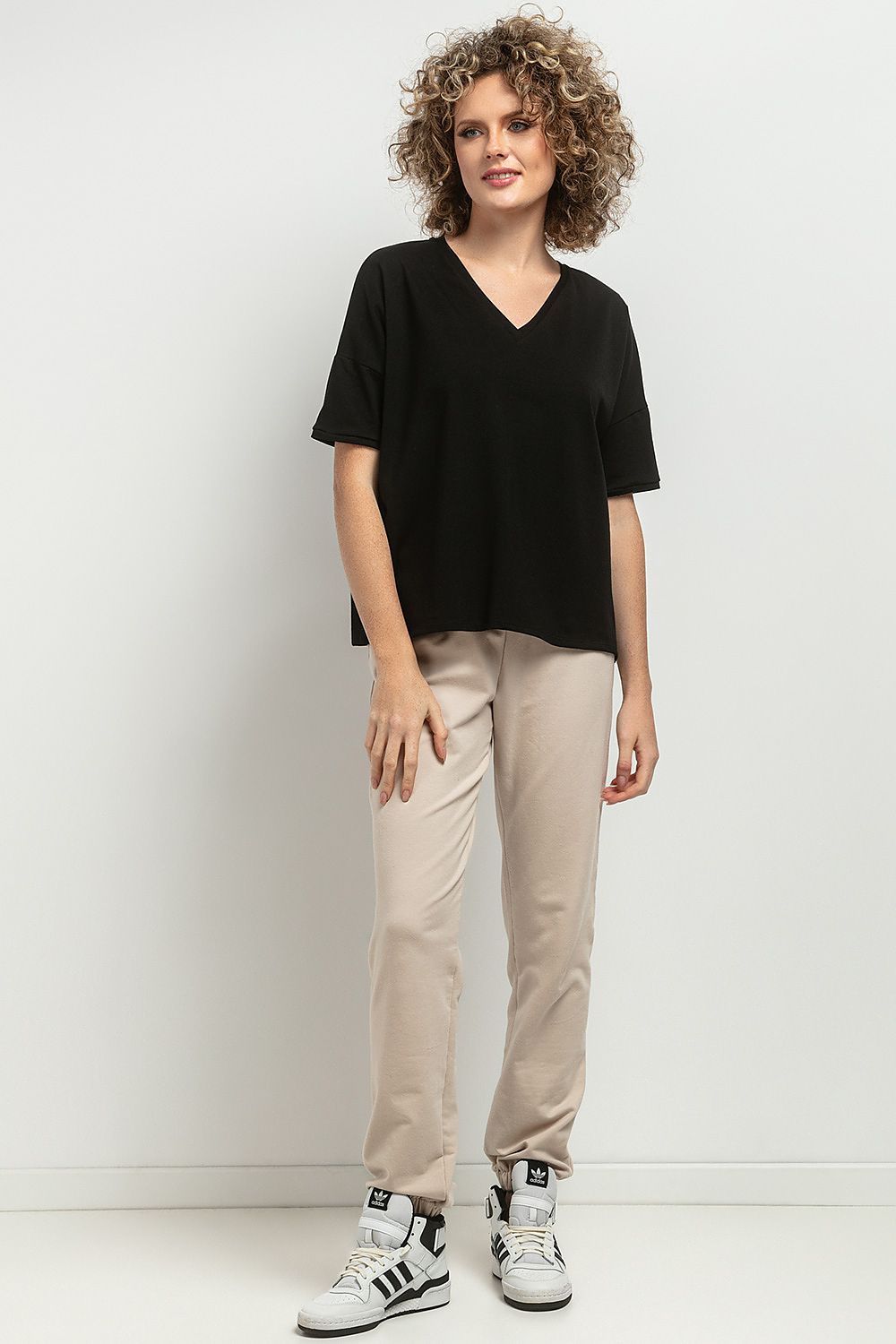   Bluzka Model T393/7 Black - Tessita 