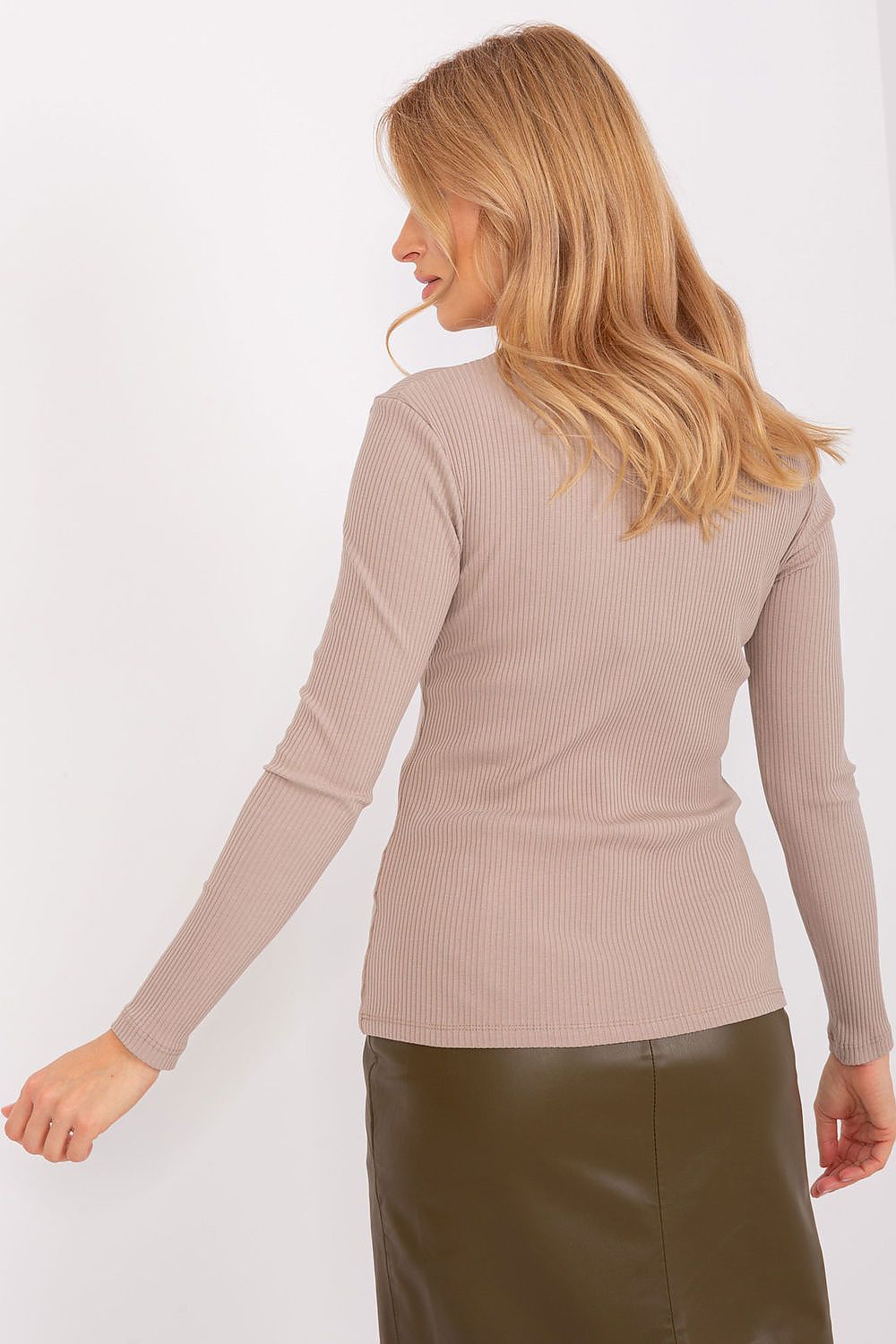   Bluzka Model RV-BZ-9206.52P Dark Beige - BFG 