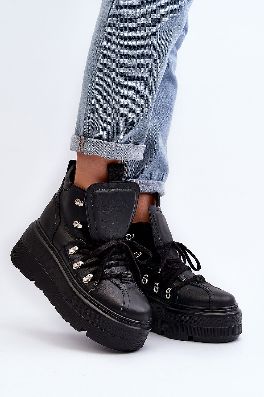   Buty Sportowe Model Zazoo 3416 Black - Step in style 