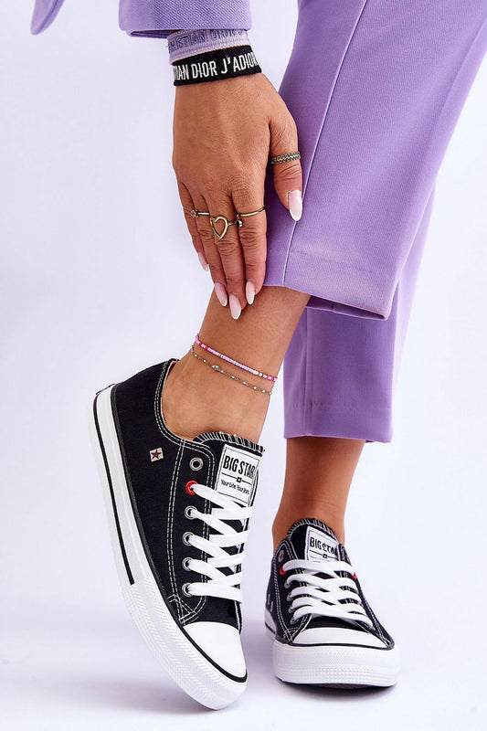   Trampki Model Big Star T274023 Black - Step in style 