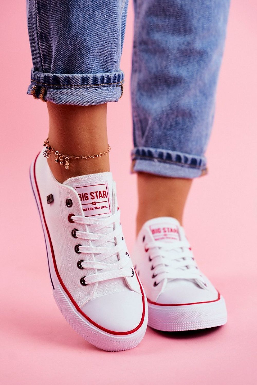   Trampki Model Big Star T274022 White - Step in style 