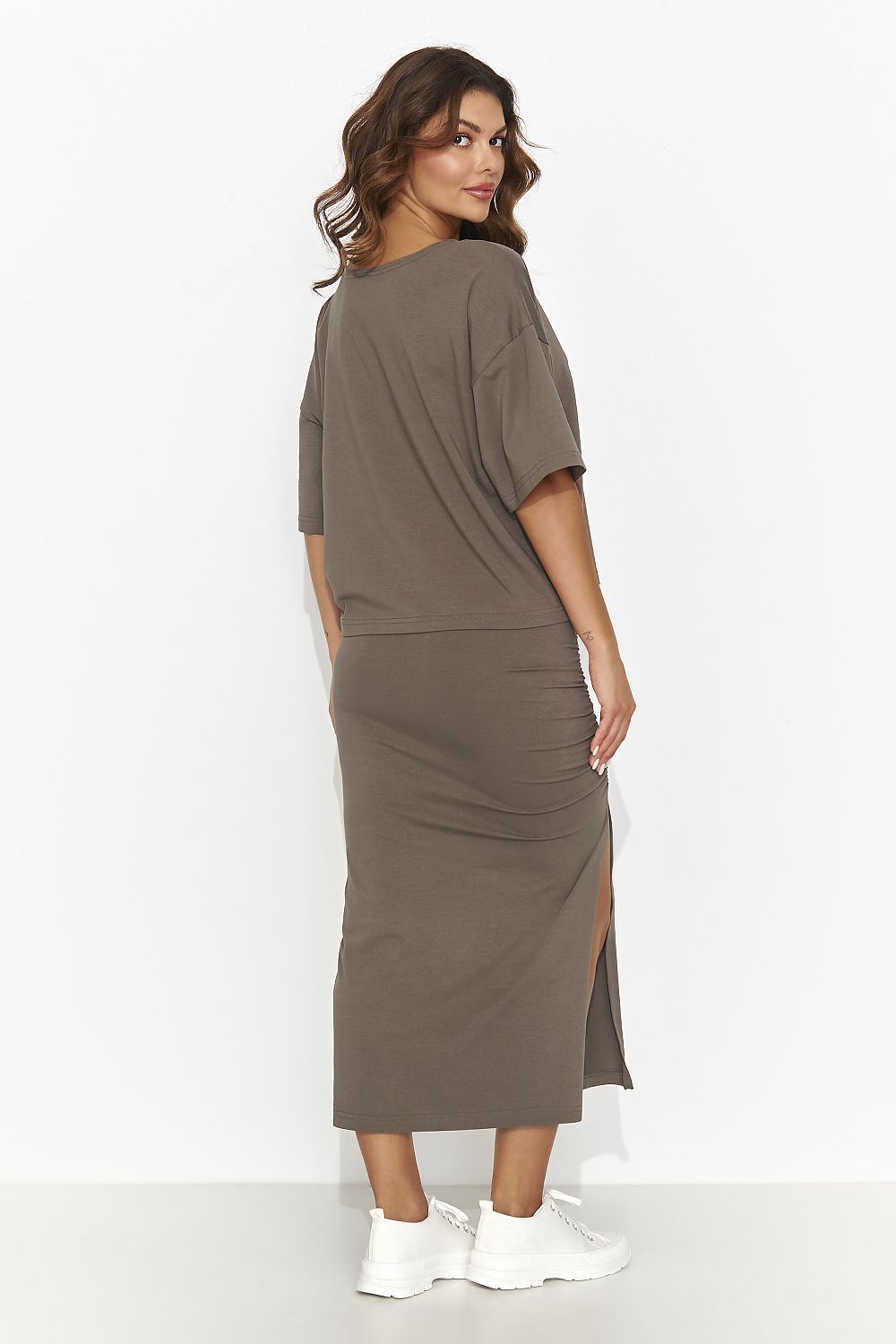  Spódnica Komplet Model NU464 Brown - Numinou 