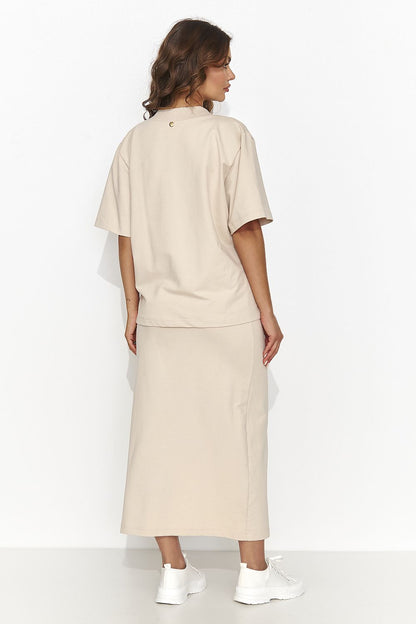  Spódnica Komplet Model NU468 Light Beige - Numinou 
