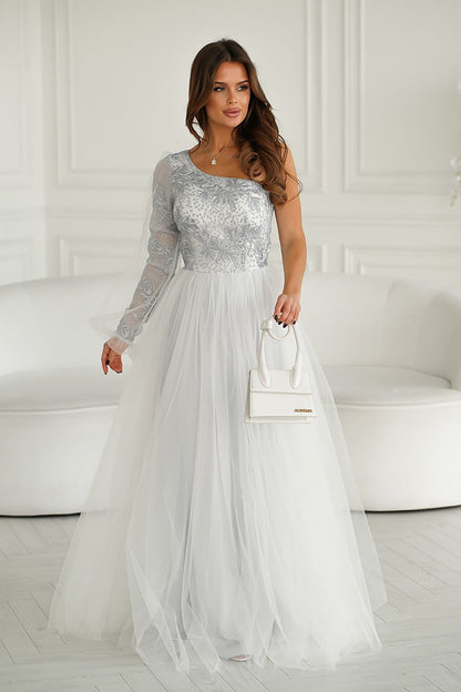  Sukienka Model 303-03 Grey - Bicotone 