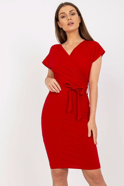  Sukienka Model RV-SK-8018.91 Red - Rue Paris 