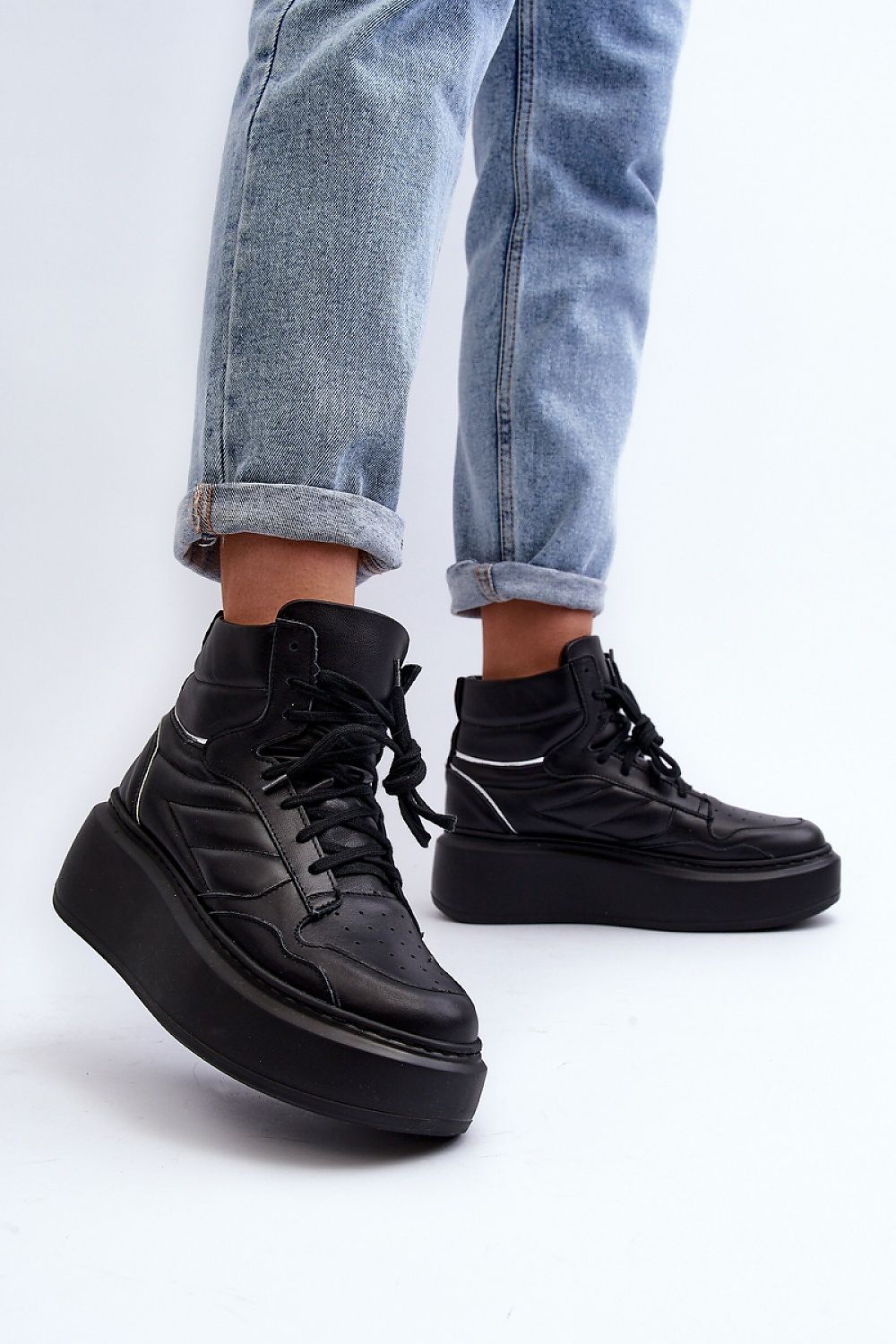   Buty Sportowe Model Zazoo 3392/X Black - Step in style 