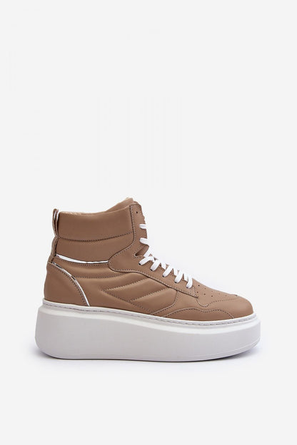   Buty Sportowe Model Zazoo 3392/X Beige - Step in style 