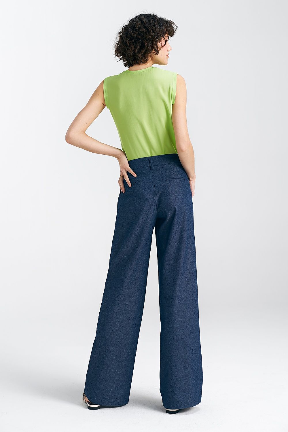   Spodnie jeansowe wide leg SD83 Denim - Nife 