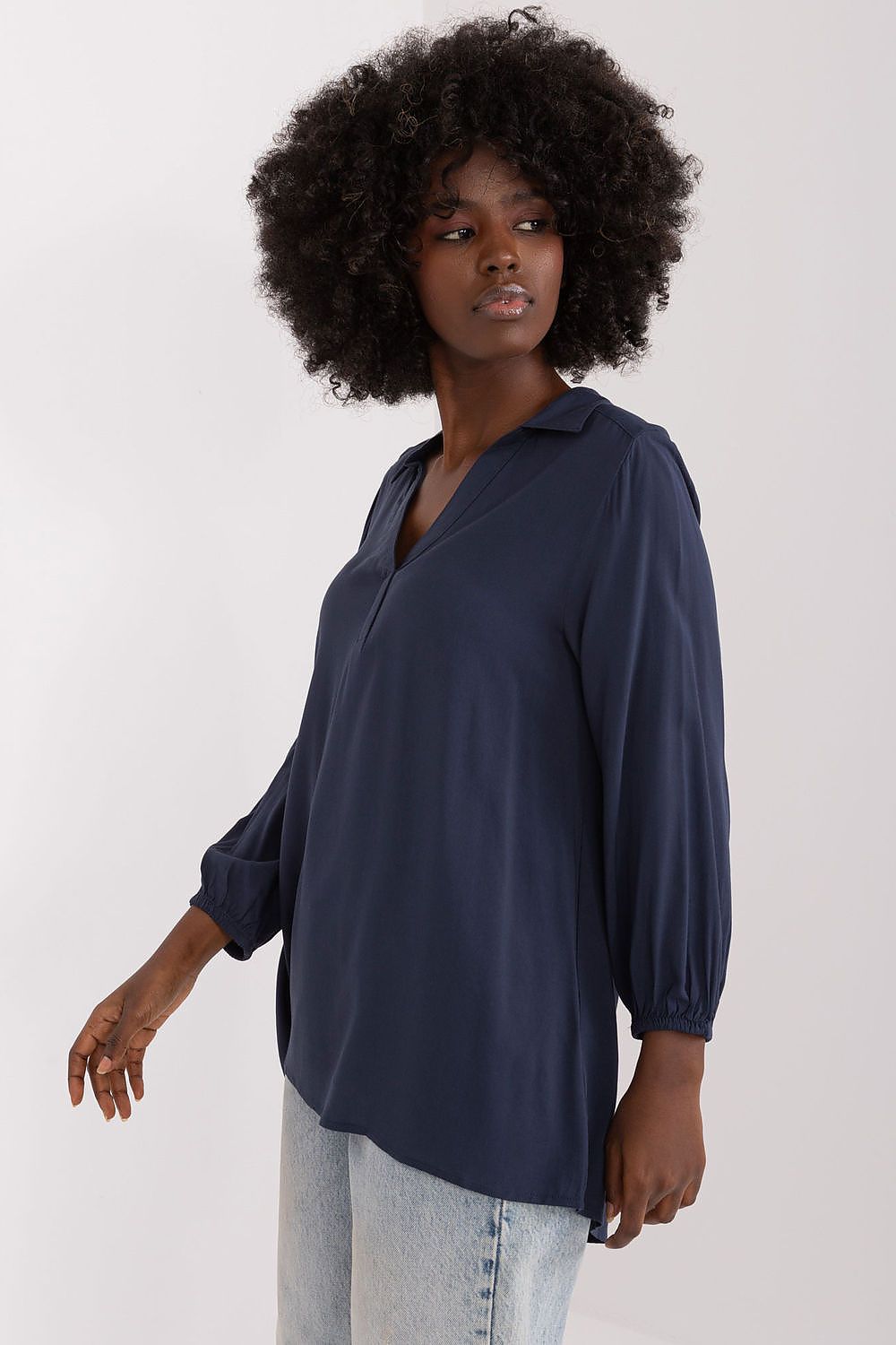   Bluzka Model D73761Z11162A Navy - Sublevel 