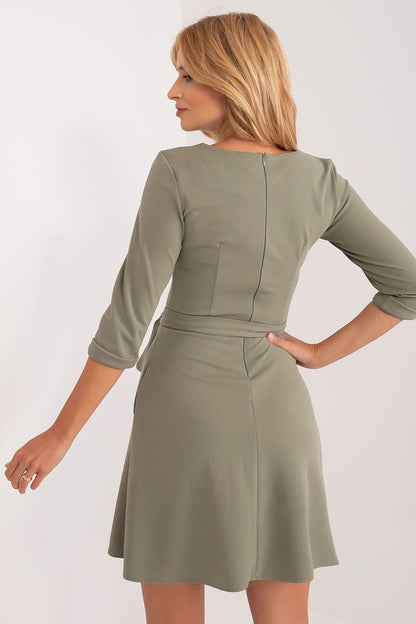  Sukienka Model LK-SK-507785.65 Khaki - Lakerta 