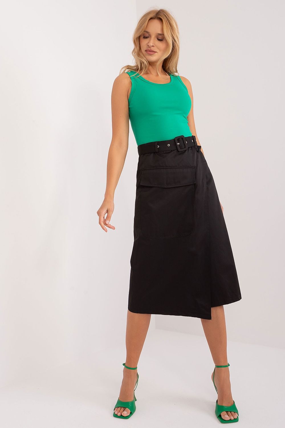  Spódnica Model EM-SD-B9223.25 Black - Factory Price 
