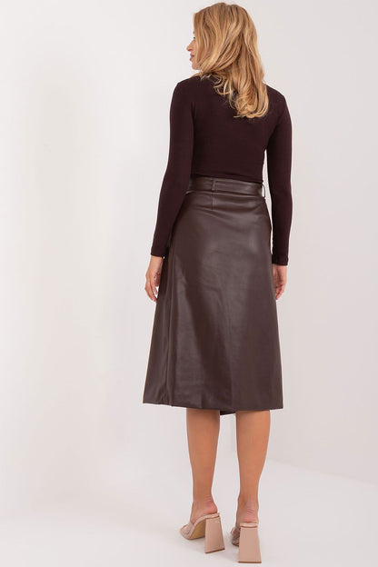  Spódnica Model EM-SD-B9326.64 Dark Brown - Factory Price 