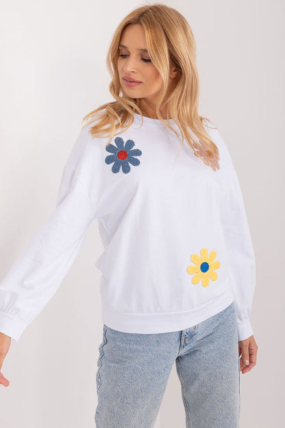   Bluza Damska Model DHJ-BZ-8856.39 White - Italy Moda 