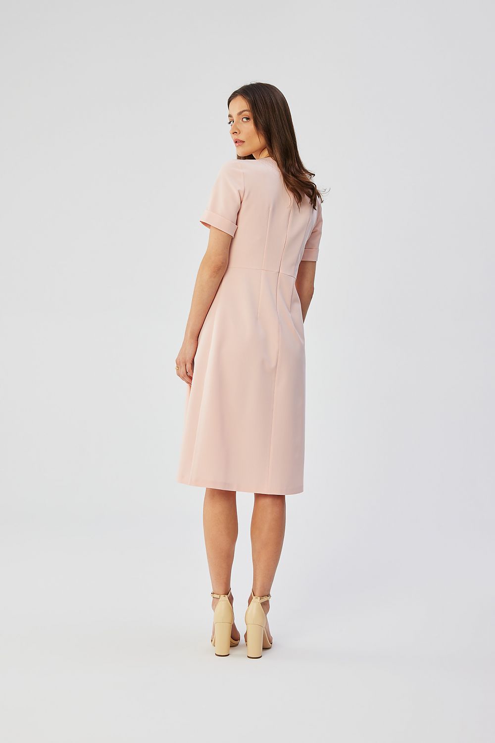   Sukienka Model S361 Powder Pink - Stylove 