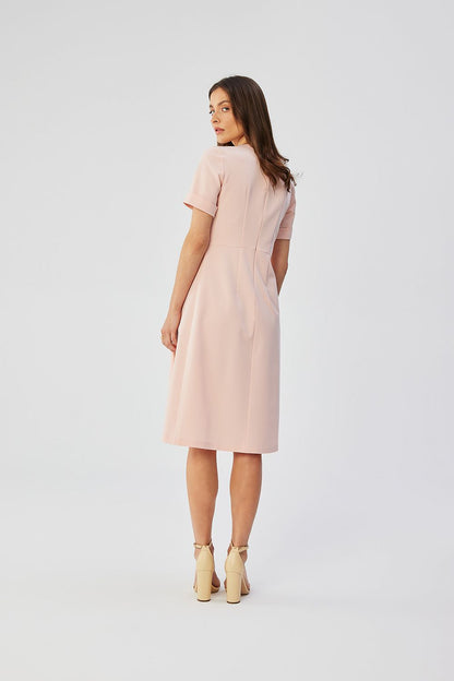   Sukienka Model S361 Powder Pink - Stylove 
