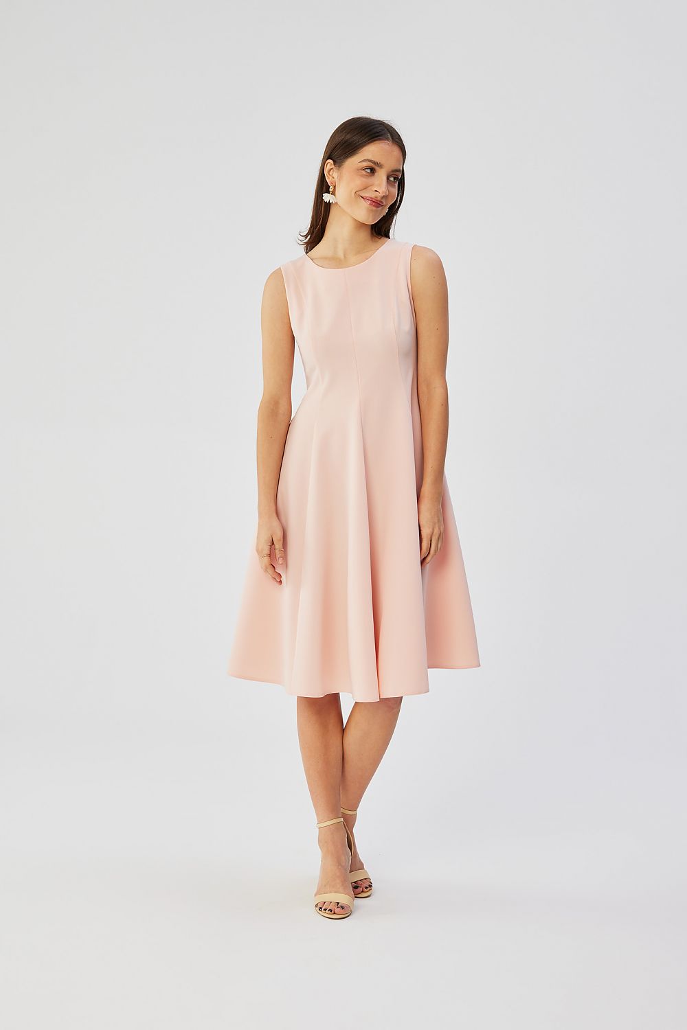  Sukienka Model S358 Powder Pink - Stylove 