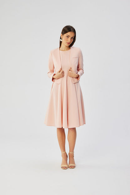  Sukienka Model S358 Powder Pink - Stylove 