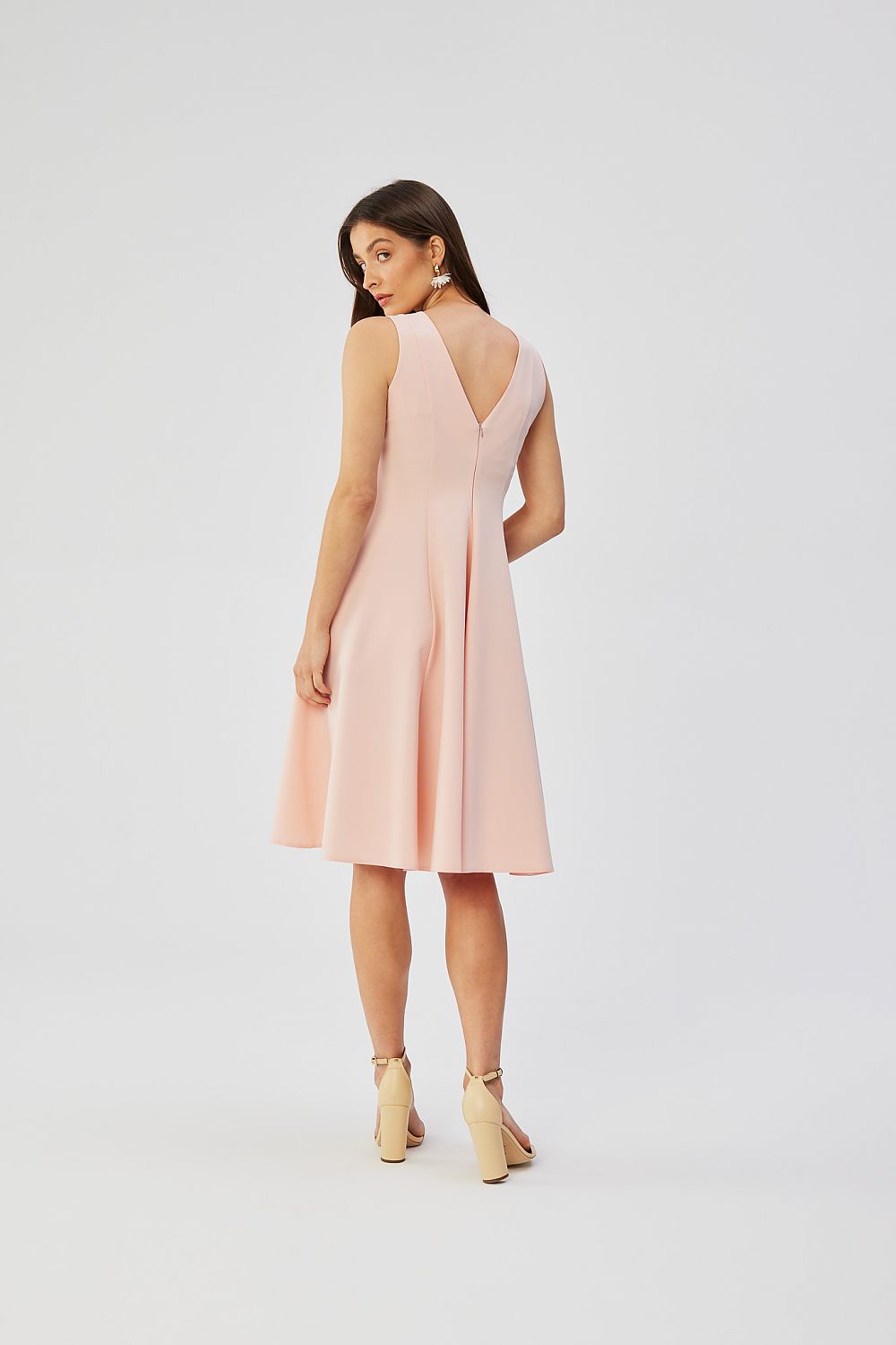  Sukienka Model S358 Powder Pink - Stylove 